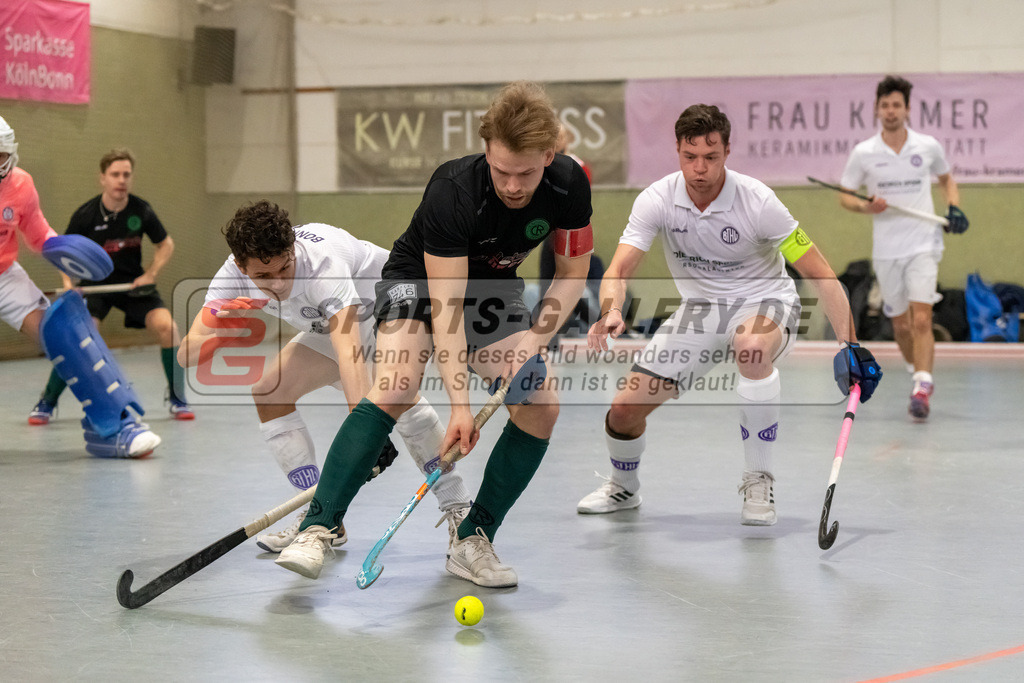 HK_20250209_102794 | 2. Bundesliga Halle Herren Bonner THV - Club Raffelberg am 9.2.2025 Bonner THV, Bonn