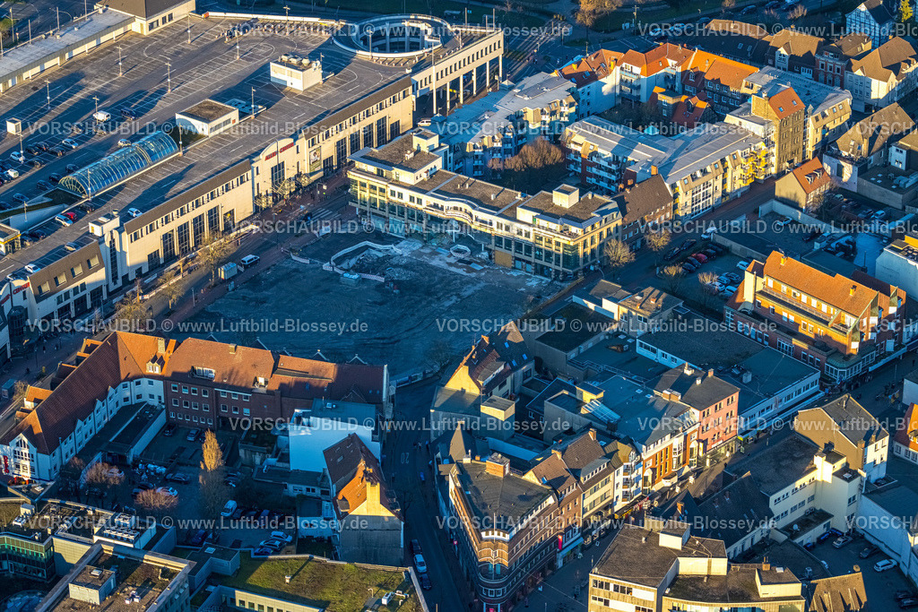 Hamm230206505 | Luftbild, Abriss Ritterpassage neben dem Allee-Center Hamm, Hamm, Ruhrgebiet, Nordrhein-Westfalen, Deutschland