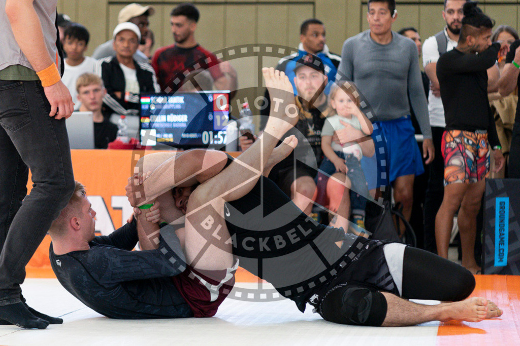 20240915PBB4015 | Athletes compete during the Grappling Industries’ grappling and Brazilian jiu-jitsu competition in Berlin, on September 15, 2024.