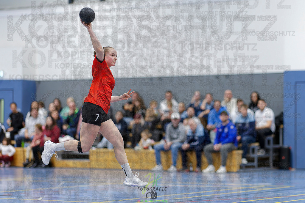Frauen 2. Bezirksklasse; SG Rechtenbach - HSG Linden II | Frauen 2. Bezirksklasse; SG Rechtenbach - HSG Linden II am 16.11.2025 in Rechtenbach (Sporthalle Rechtenbach)Photo © 2025 - Jörg Heinrich - Realisiert mit Pictrs.com