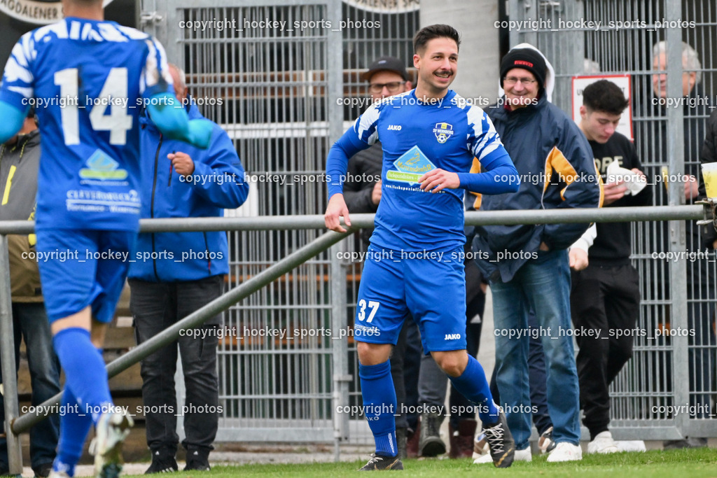 MSC Magdalen vs. SV Wernberg | Jubel #37 Philipp Ronacher SV Wernberg, MSC Magdalen vs. SV Wernberg, MSC Magdalen vs. SV Wernberg am 10.11.2024 in Magdalen (Sportplatz Magdalen), Austria, (Photo by Bernd Stefan)