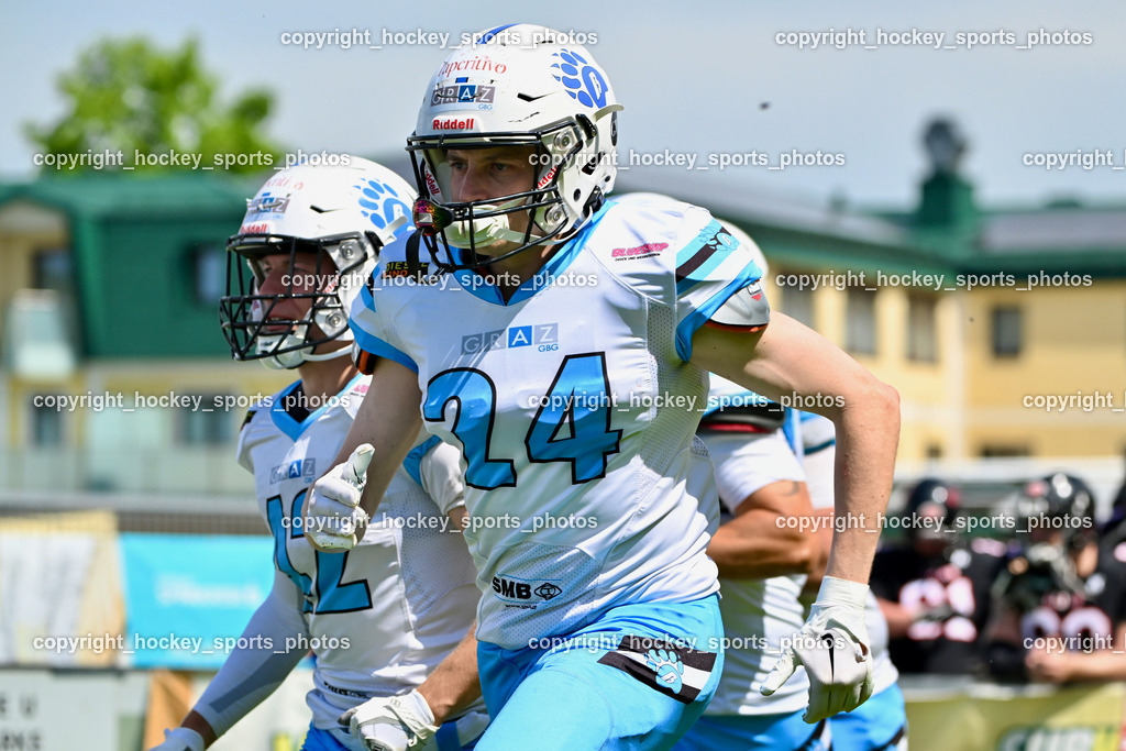 Carinthian Lions vs. Styrian Bears | Carinthian Lions vs. Styrian Bears, Carinthian Lions vs. Styrian Bears am 20.05.2024 in Klagenfurt (ASV Sportplatz), Austria, (Photo by Bernd Stefan)