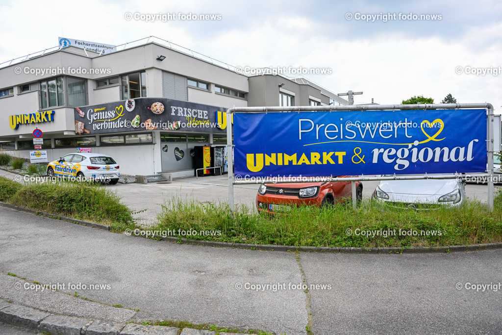 Leonding_ Unimarkt_ 07.06.2023-2 | 07.06.2023, Leonding, AUT, Unimarkt, im Bild Leonding, Unimarkt