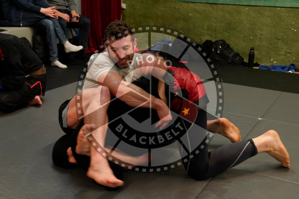 20240413PBB7741 | Fighters compete during the Grapplethon 24hours of rolling for a reason in Hamburg, Germany, on April 13, 2024.