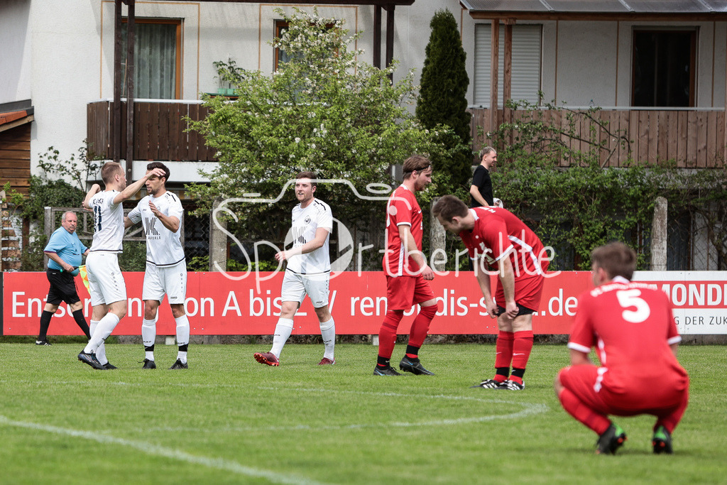 BC Aichach - FC Rennertshofen | Jubel nach 3-0