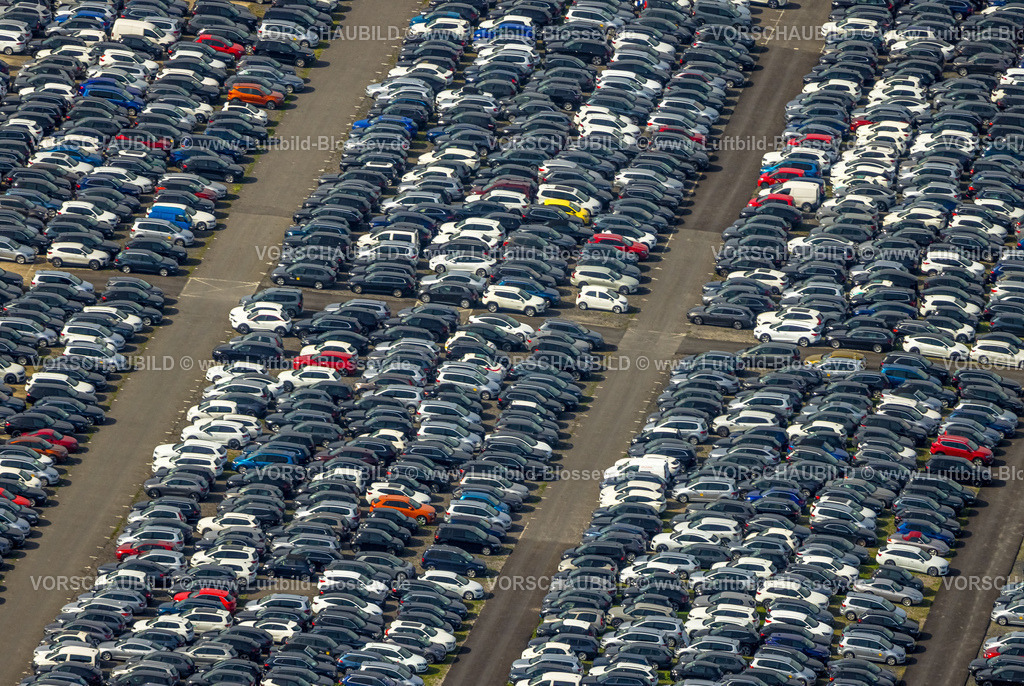 Dortmund231000907 | Luftbild, Autokontor Bayern GmbH Logistikdienst, PKW Lagerung Großparkplatz, Lindenhorst, Dortmund, Ruhrgebiet, Nordrhein-Westfalen, Deutschland