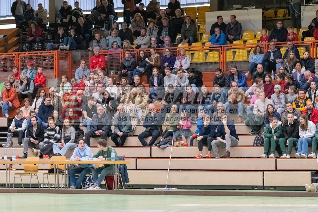 HK_20230108_102453 | 1. Bundesliga ( Halle ) Herren Crefelder HTC - Uhlenhorst Mülheim am 8.1.2023 Crefelder HTC  ( CHTC ), Krefeld , Zuschauer