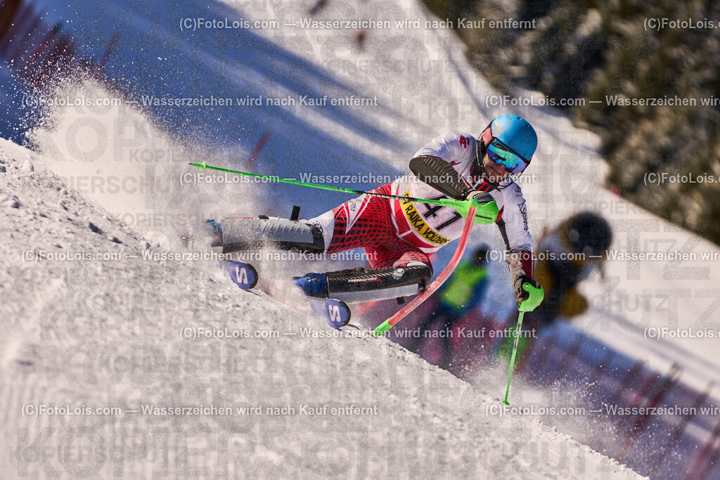 ALP5998_MASTERS-OeM-SL_Glungezer_Hauser Leonhard | Alpine Österreichische Mastersmeisterschaften auf dem Glungezer. Tiroler Skiverband, SC Volders, SLALOM, So 2. März 2025.