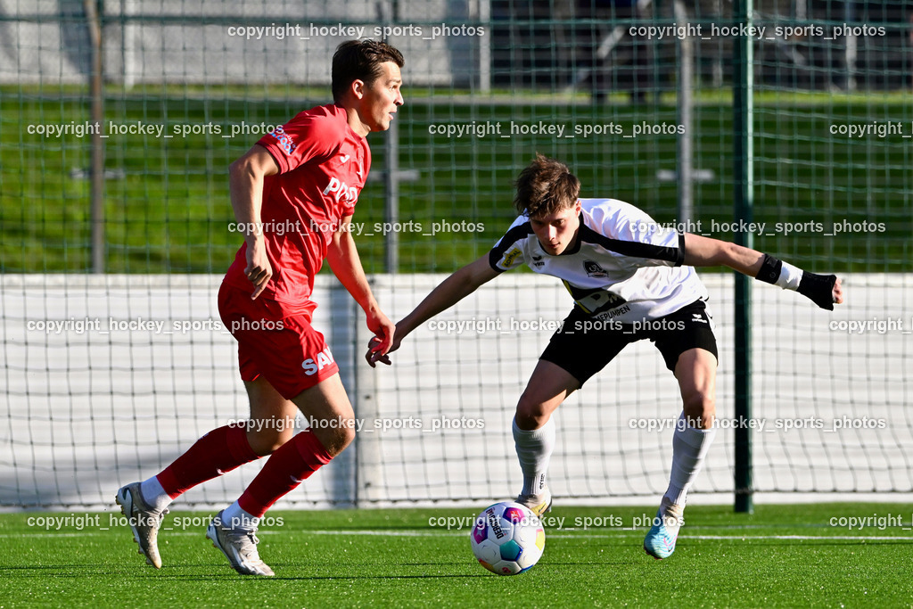 SV Spittal vs. SAK | #14 Luka Gajic SAK, #6 Tristan Brükk SV Spittal, SV Spittal vs. SAK, SV Spittal vs. SAK am 24.05.2024 in Spittal an der Drau (Goldeck Stadion), Austria, (Photo by Bernd Stefan)