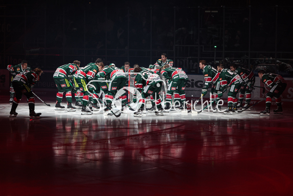 Augsburger Panther - Bietigheim Steelers | Die Panther motivieren sich nochmal vor der wichtigen Partie gegen Bietigheim