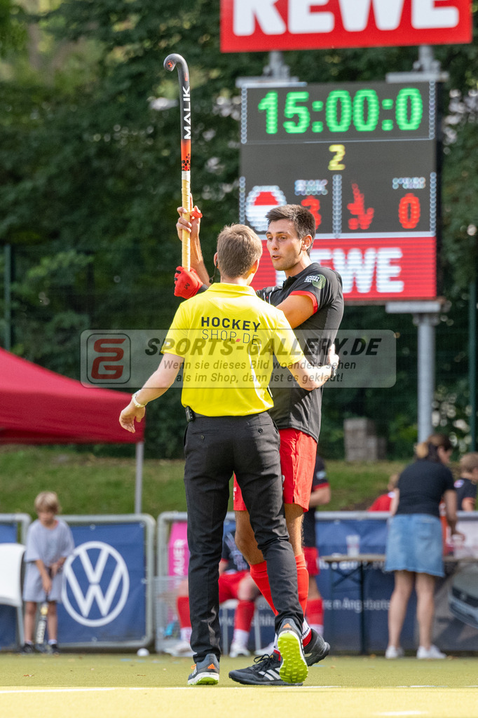 SFE_20230916_0010 | Hockey 1. Bundesliga Herren Rot-Weiss - TSV Mannheim am 16.09.2023 in Köln (KTHC Stadion Rot-Weiss Köln Tennis and Hockey Club), Photo: Stephan Fehrmann 2023 (Sports-Gallery)