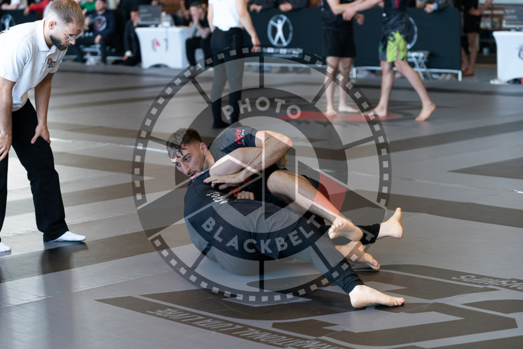 20250329PBB0650 | Fighters compete during the International Luta Livre (ILLCS) Germany IX Spring 2025 Competition spring on March 29, 2025 in Hannover, Germany.© Chiara Dazi