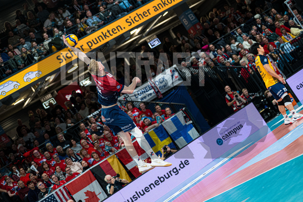 Volleyball I Herren I Saison 2025/2026 I Bundesliga I 8. Spieltag I SVG Lüneburg - SV Warnemünde | CONTRAST ZERØ MEDIA - Realisiert mit Pictrs.com