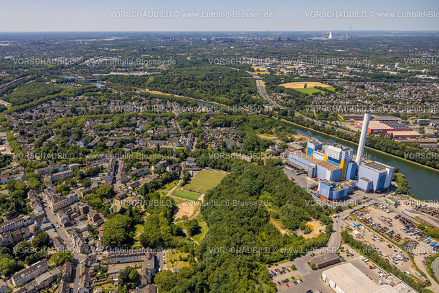 Oberhausen230705109 | Luftbild, GMVA Niederrhein GmbH Energieunternehmen, Müllverbrennungsanlage, Lirich, Oberhausen, Ruhrgebiet, Nordrhein-Westfalen, Deutschland