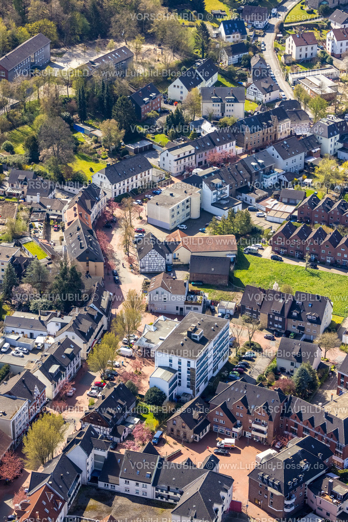 Witten220401241 | Luftbild, Meesmannstraße Einkaufsstraße in Herbede, Witten, Ruhrgebiet, Nordrhein-Westfalen, Deutschland
