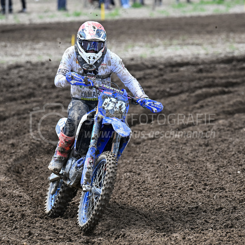 Motocross Schlatt bei Winterthur - 29. April 2023 | #69 Kaufmann Marco aus Loemmenschwil (CH) auf Yamaha in der Kategorie MX2 am Motocross Schlatt bei Winterthur, 29. April 2023.
Instagram: @mx_schlatt | @mc_wila | @sam_schweiz
Bild: Sportfotografie Markus Aeschimann | www.markus-aeschimann.ch - Realisiert mit Pictrs.com