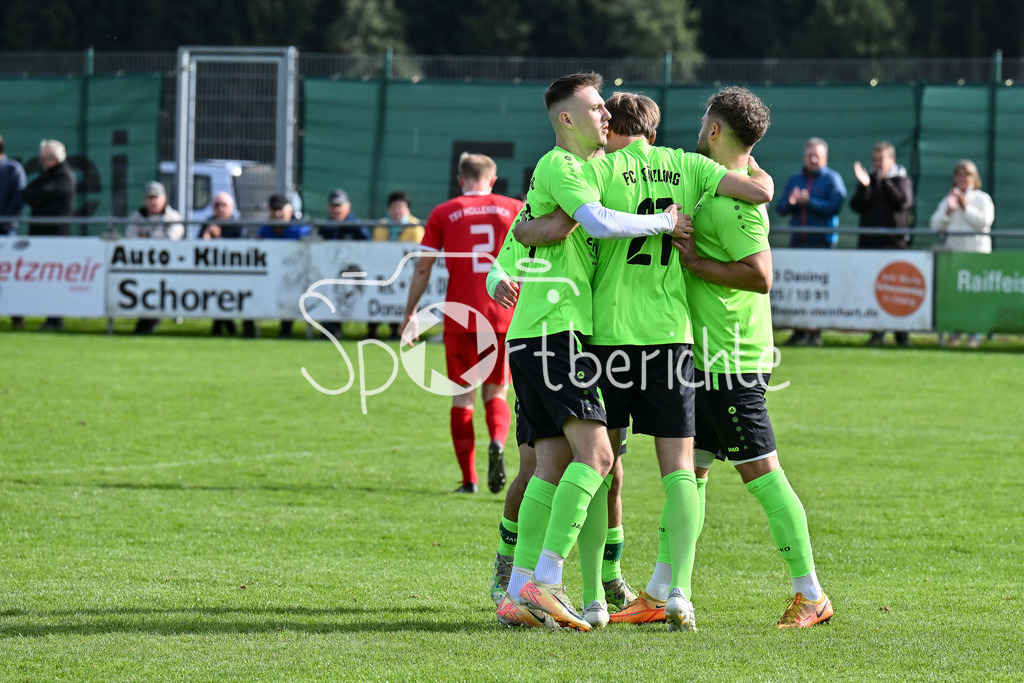 TSV Hollenbach - FC Stätzling | Jubel nach 0-1