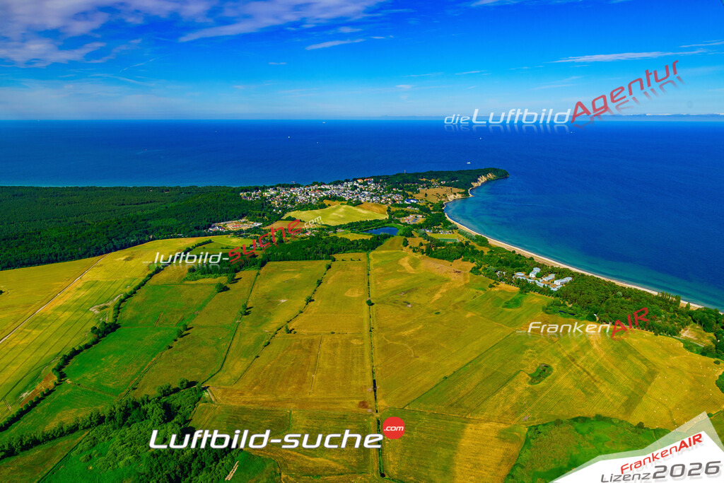 Die Luftbildaufnahme Ostseebad Göhren - Rügen wurde 2018 mittels Flugzeug (keine Drohne) erstellt. Perfekte Schärfe und Druck- Auflösung- Garantiert!