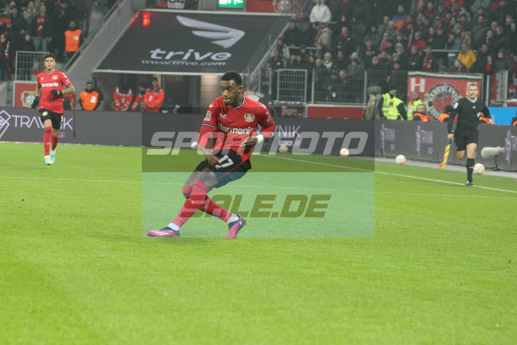 Bayer 04 Leverkusen - VFL Bochum 1848 | Callum Hudson-Odoi - © Sportfoto-Sale (MK - Realisiert mit Pictrs.com