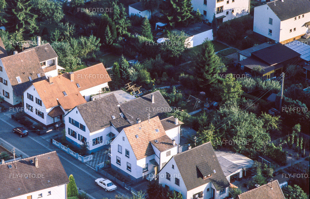 Kandel, Gartenstadt Waldstraße vom Ballon aus | Luftbild: Kandel, Gartenstadt Waldstraße vom Ballon aus in Kandel im Bundesland Rheinland-Pfalz in Deutschland. Foto: image02114.jpg vom ? durch Werner Riehm/FLY-FOTO.de - Realisiert mit Pictrs.com