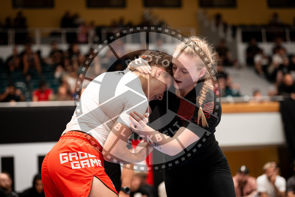 20250906PBB2736 | Fighters compete during the ADCC European Trials  competition in Warsaw, Poland, on September 6, 2025.