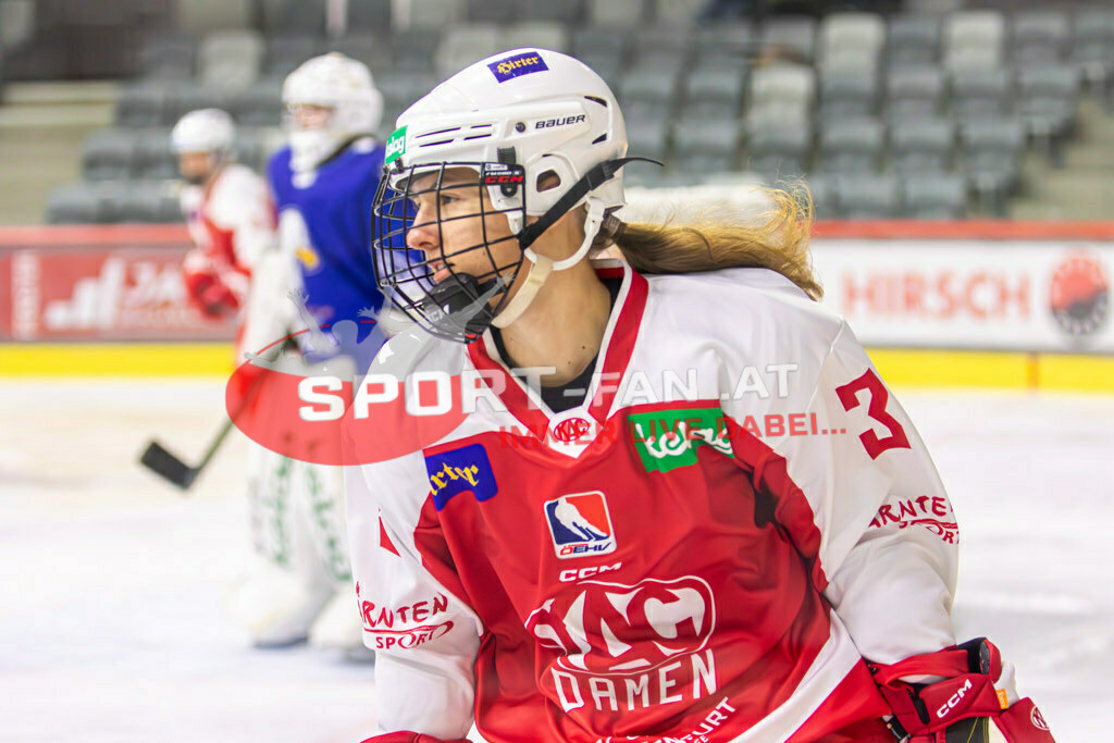 Eishockey DEBL 2023/24 | Eishockey DEBL 2023/24, KAC Frauen - Villach Lady Hawks am 27.09.2023 in Klagenfurt (Heidi Horten Arena), Austria, (Photo by Ernst Krawagner sport-fan.at) - Realisiert mit Pictrs.com