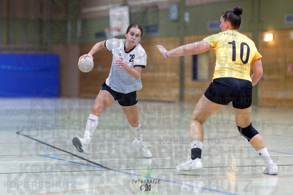Frauen Oberliga Mitte (HHV); HSG Eibelshausen/Ewersbach - HSG Linden | Frauen Oberliga Mitte (HHV); HSG Eibelshausen/Ewersbach - HSG Linden am 15.11.2025 in Eibelshausen (Holderberghalle)Photo © 2025 - Jörg Heinrich - Realisiert mit Pictrs.com