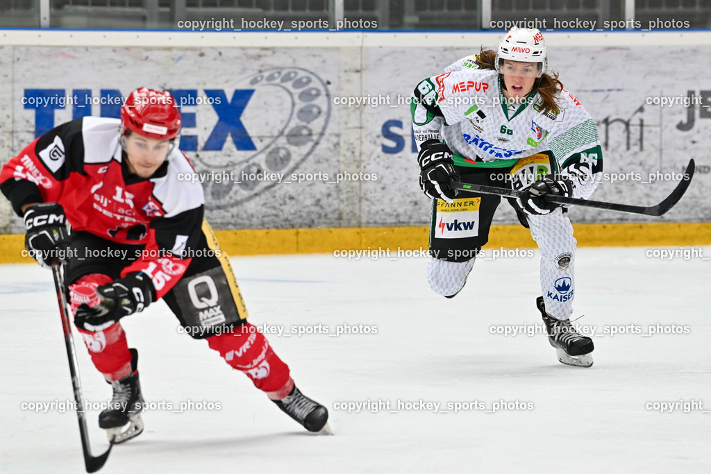 HDD Jesenice vs. EC Bregenzerwald 30.9.2022 | #15 Sojer Mark, #66 Metzler Manuel