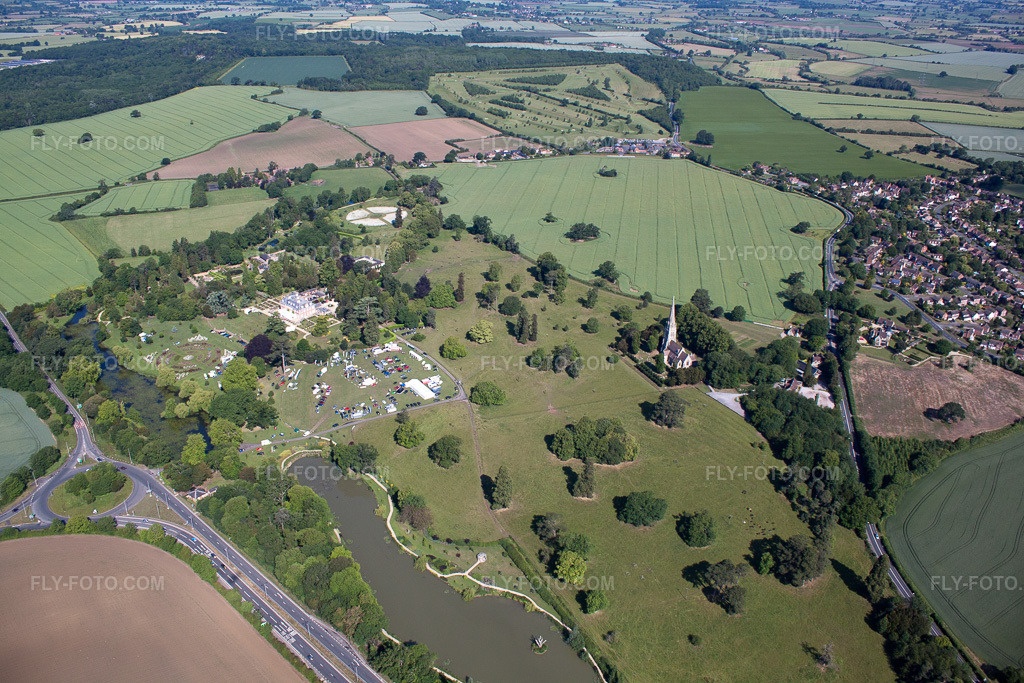 Aerial view: Car market at Highnam Court near Lassington in Lassington in the state England, Great Britain.Photo: IMG_40750(39711).jpg taken on 06/11/2011 by Werner Riehm/FLY-FOTO.comResolution of the original: 4752 x 3168 px