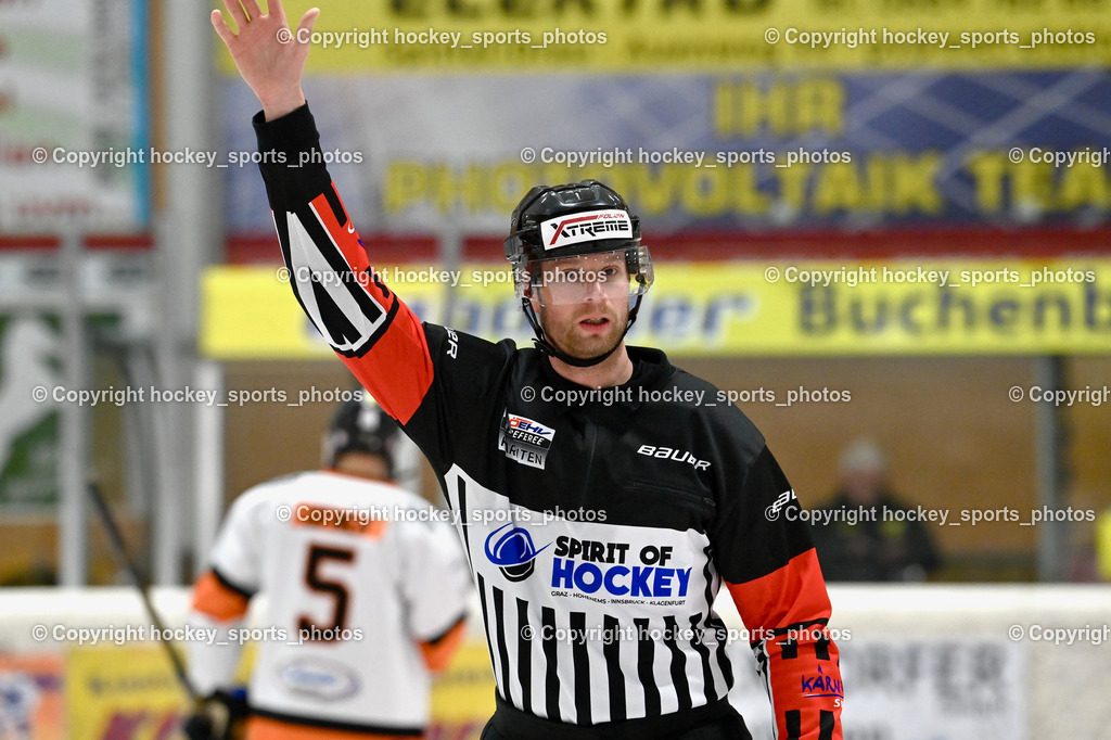 EC Spittal Hornets vs. USC Piraten Velden 7.2.2024 | OREL Stephan Referee