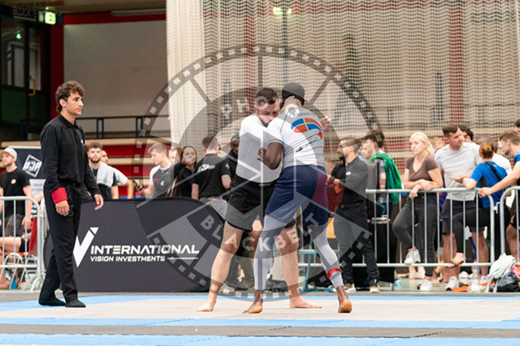 20230826PBB54751 | Fighters compete during the AJP INTLPRO BJJ and grappling competition in Hamburg, Germany, on August 26 2023.