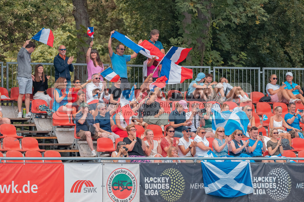 HK_20230712_101407 | Euro Hockey WU18 Scotland vs France Championship Girls &amp; Boys am 12.7.2023 CHTC , Krefeld ,