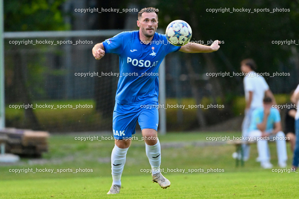 KAC 1909 vs. SAK | #8 Mario Antunovic SAK, KAC 1909 vs. SAK, KAC 1909 vs. SAK am 06.09.2024 in Klagenfurt (Sportplatz KAC), Austria, (Photo by Bernd Stefan)