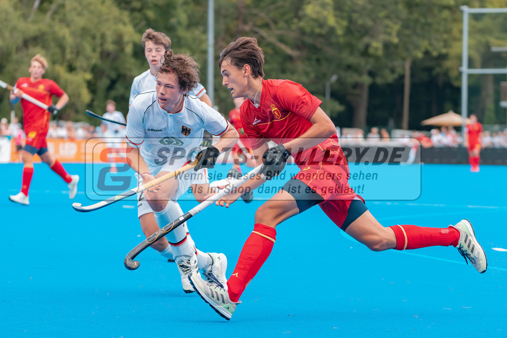HK_20230715_102539 | Euro Hockey MU18 SF2 Spain vs Germany Championship Girls & Boys am 15.7.2023 CHTC , Krefeld ,