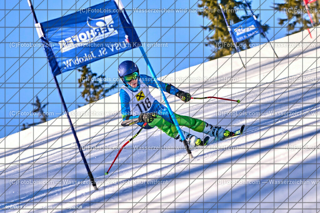 ALP8567_JOGLLAND-CUP-RTL_St-Jakob-Walde_Poellerbauer Lukas | (C)FotoLois.com, Alois Spandl. Raiffeisen-Liebmarkt Sport 2000 Autohaus Felber-Fischer Jogllandcup, Skibezirk 7 - Joglland, Sa 20. Januar 2024.