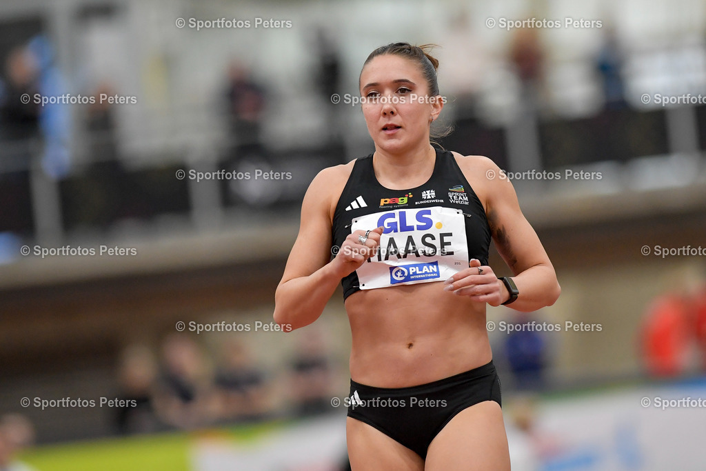 DM Halle 2026_Samstag-177 | 28.02.2026, xkaix, Leichtathletik Deutsche Meisterschaften Halle 2026,  v.l. Rebekka Haase (Sprintteam Wetzlar) - Realisiert mit Pictrs.com