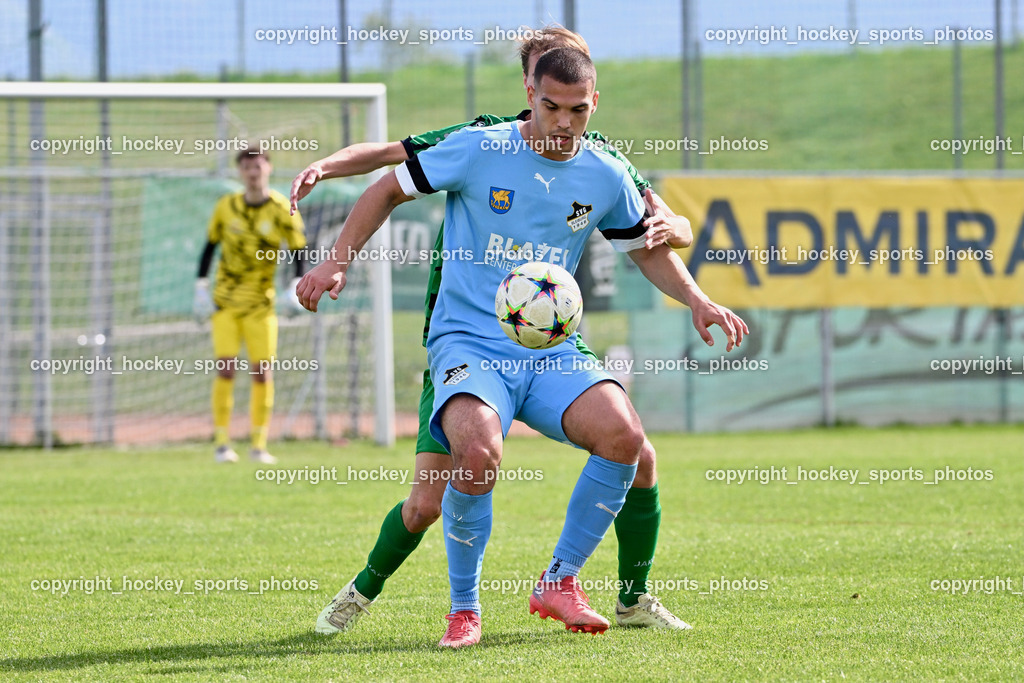SC Landskron vs. SVG Bleiburg | #12 Lazar Gacic SVG Bleiburg, SC Landskron vs. SVG Bleiburg, SC Landskron vs. SVG Bleiburg am 28.04.2024 in Villach (Sportzentrum Landskron), Austria, (Photo by Bernd Stefan)