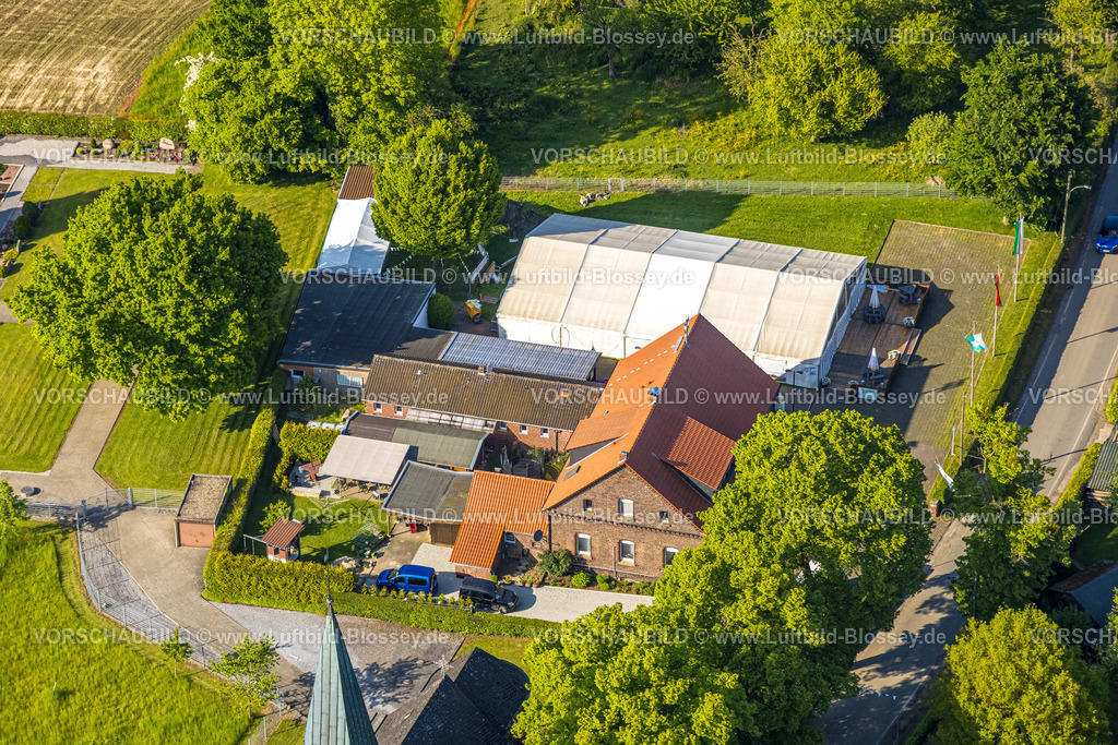 Hamm230506784 | Luftbild, St. Hubertus Schützenbruderschaft Süddinker 1826, Stadtbezirk Rhynern, Hamm, Ruhrgebiet, Nordrhein-Westfalen, Deutschland