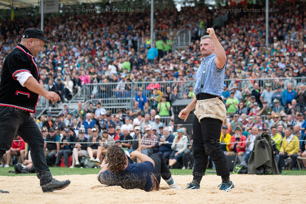 Schwingen -  Eidgenössisches Jubiläums-Schwingfest 2024 2024 | Appenzell, 8.9.24, Schwingen - Eidgenössisches Jubiläums-Schwingfest 2024.