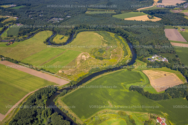 Datteln240801484Lippe_Vogelsang300dpi | Luftbild, Lipperenaturierung, Lippeschleife, Lippeverlauf, Fluss Lippe, Lippeverband, Datteln, Datteln, Ruhrgebiet, Nordrhein-Westfalen, Deutschland