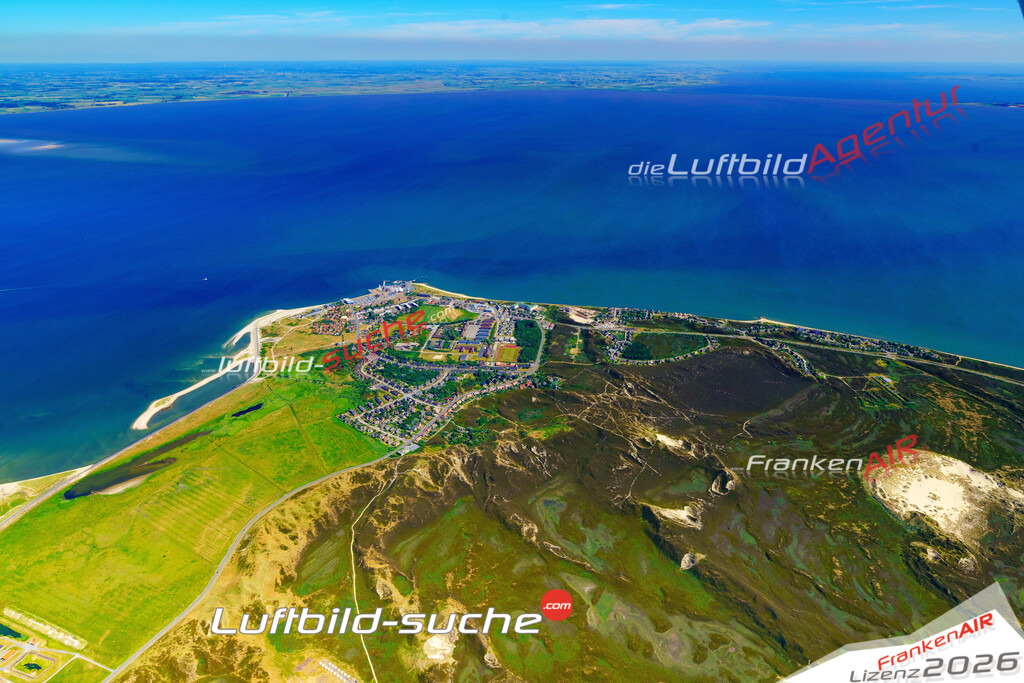Die Luftbildaufnahme List - Sylt wurde 2018 mittels Flugzeug (keine Drohne) erstellt. Perfekte Schärfe und Druck- Auflösung- Garantiert!