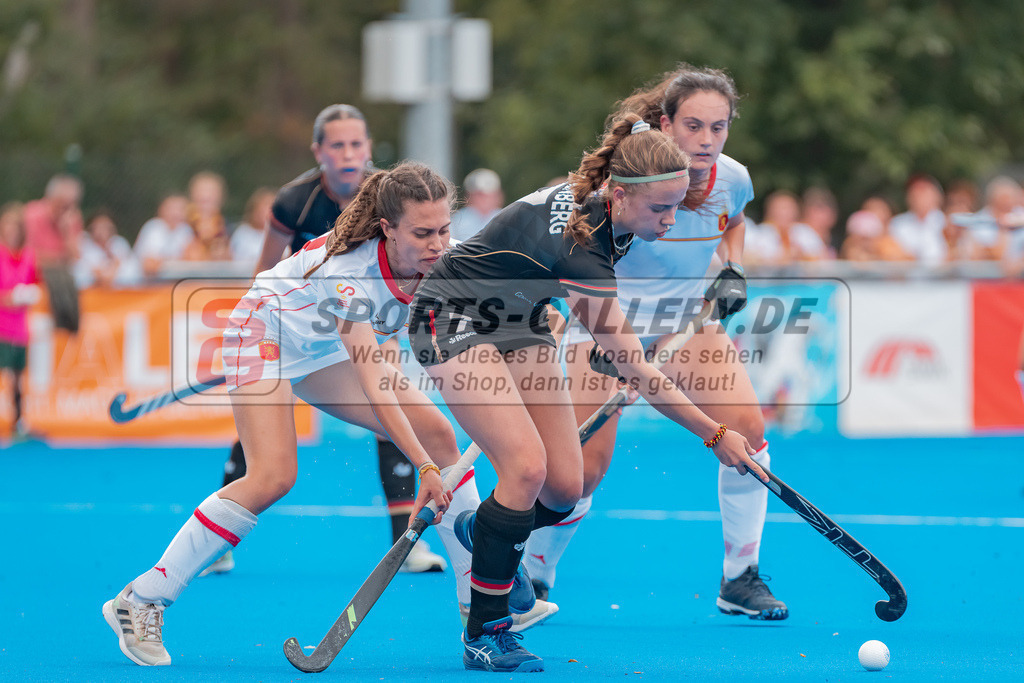 HK_20230715_102729 | Euro Hockey WU18 SF2 Spain vs Germany Championship Girls &amp; Boys am 15.7.2023 CHTC , Krefeld ,