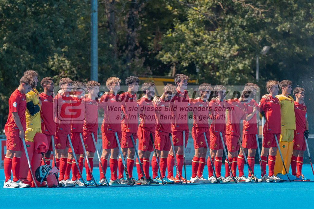 HK_20230711_101178 | Euro Hockey MU18 Spain vs Netherlands Championship Girls &amp; Boys am 11.7.2023 CHTC , Krefeld ,