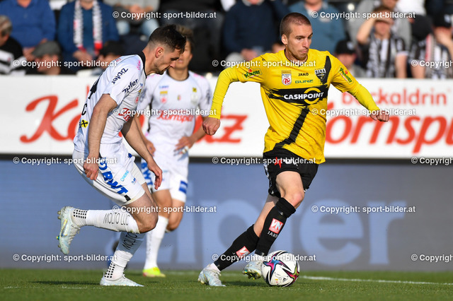 AUT, Admiral Bundesliga, LASK Linz vs SCR Altach | 23.04.2022, Raiffeisen Arena Pasching, AUT, Admiral Bundesliga, LASK Linz vs SCR Altach, im Bild Husein Balic (Lask) vs Gianluca Gaudino (Altach)


// Admiral Bundesliga Match between LASK Linz and SCR Altach in Pasching, Austria on 2022/04/23
