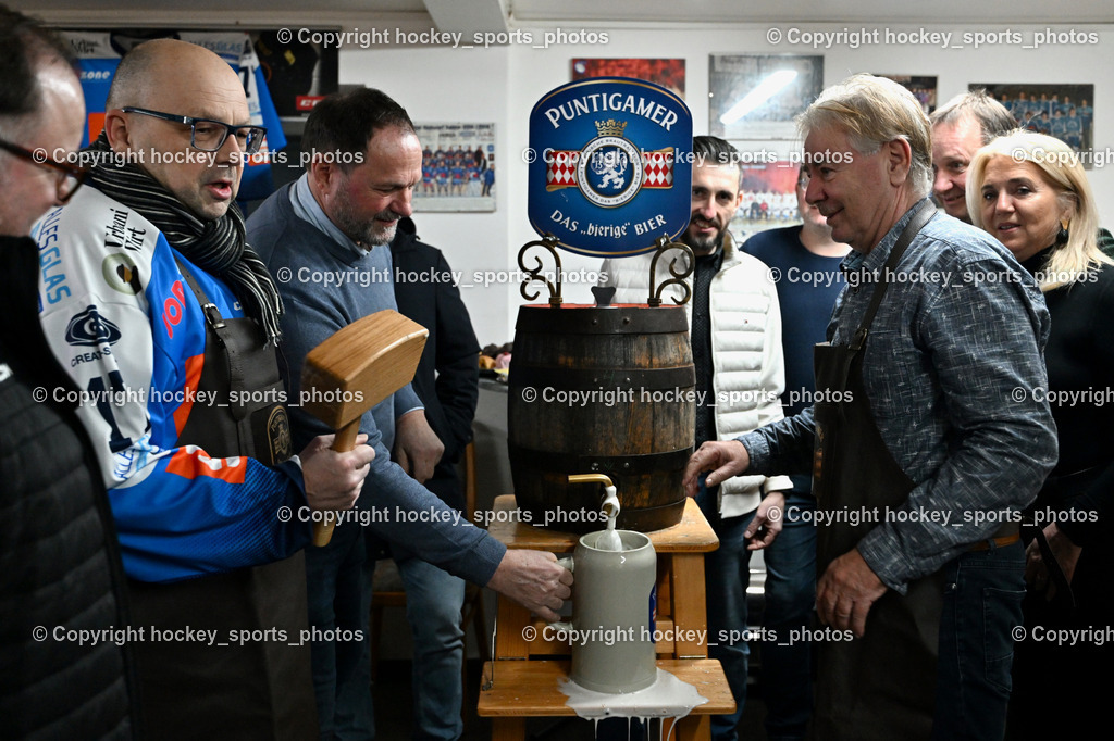 ESC Steindorf vs. ESV Ferlach  | VIP Raum Bieranstich ESC Steindorf, ESC Steindorf vs. ESV Ferlach , ESC Steindorf vs. ESV Ferlach  am 15.02.2026 in Steindorf (Ossiachersee Halle), Austria, (Photo by Bernd Stefan)