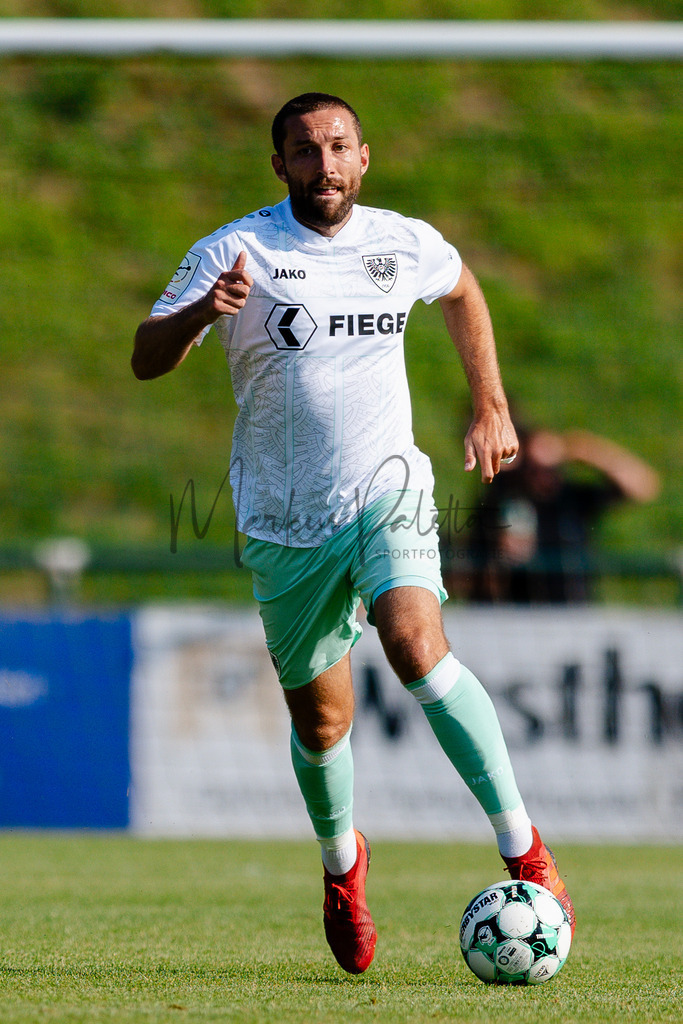 Testspiel, Saison 2026/27: SC Preußen Münster - Kickers Emden | Billerbeck, 10.07.2026: Testspiel, SC Preußen Münster gegen Kickers Emden auf der Anlage des DJK Billerbeck in Billerbeck. Foto: sportfotografie.ms | Markus Paletta - Realisiert mit Pictrs.com