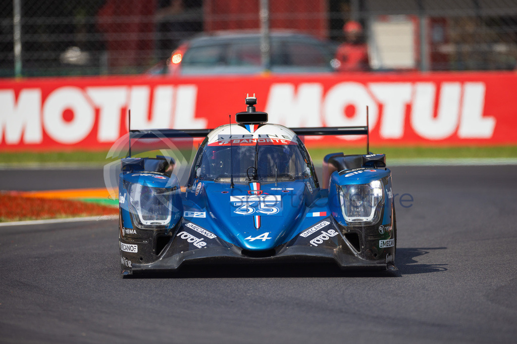 Trainproduction-20230708-0074 | MONZA,ITALY,08.Jul.23 - MOTORSPORTS - WEC, FIA World Endurance Championships, 6h of Monza, Autodromo Monza. Image shows Andre Negrao (BRA), Olli Caldwell (GBR) and Memo Rojas (MEX/ Alpine ELF Team). Photo: Trainproduction / Matthias Trinkl