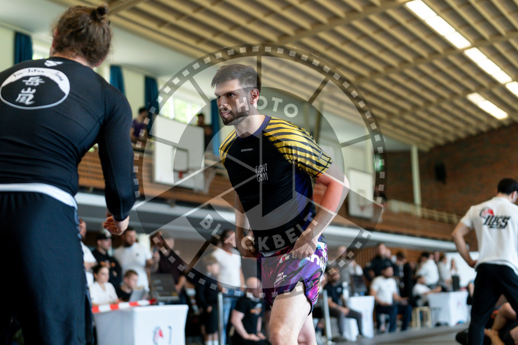 20240608PBB00863 | Fighters compete during the ILLCS VII summer edition luta livre competition in Hannover, Germany, on June 8, 2024.