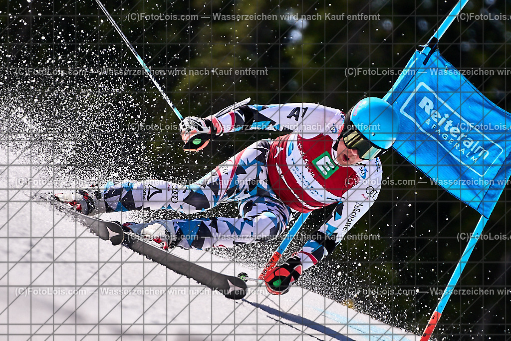 ALP1469_Reiteralm_MASTERS-LM_RTL_Hubmann Peter | (C)FotoLois.com, Alois Spandl. Steirische MASTERS-Landesmeisterschaften Ski alpin mit Wien und Salzburg, Reiteralm, Sa 13. April 2024.