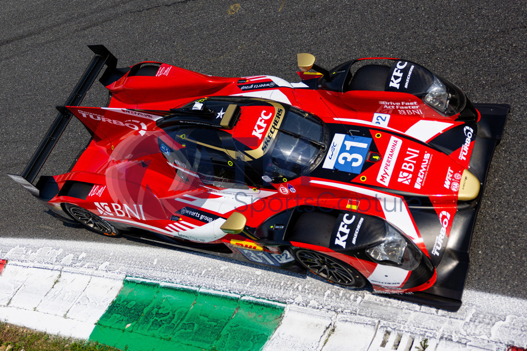 Trainproduction-20230708-0140 | MONZA,ITALY,08.Jul.23 - MOTORSPORTS - WEC, FIA World Endurance Championships, 6h of Monza, Autodromo Monza. Image shows Sean Gelael (INA), Ferdinand Habsburg-Lothringen (AUT) and Robin Frijns (NED/ Team WRT).  Photo: Trainproduction / Matthias Trinkl